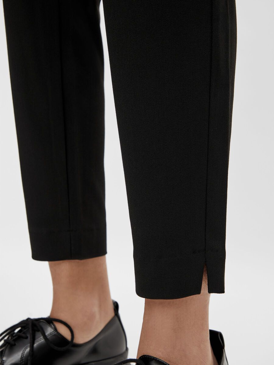 Lisa Trouser Pants - Black Shirts & Tops Object 