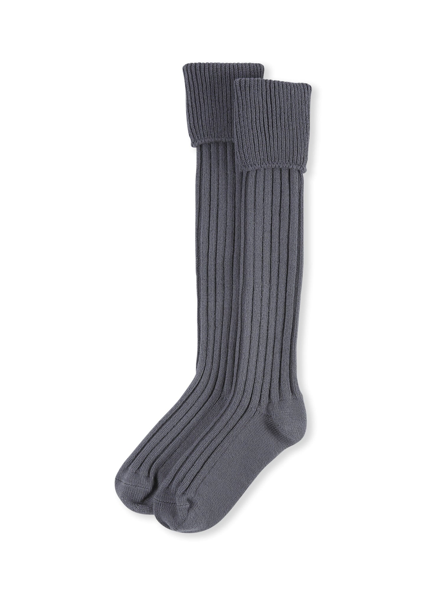 Long Boot Sock | Charcoal Socks Chalk 