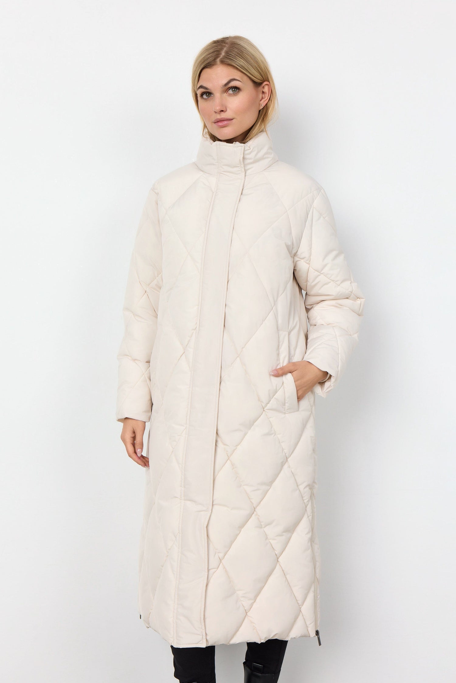 Nina Jacket | Cream Coat Soya Concept 