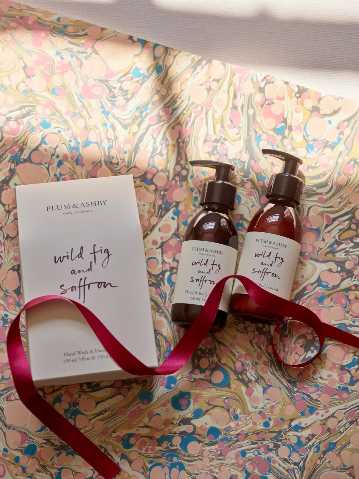Plum & Ashby Wash and Lotion Duo | Wild Fig & Saffron Wash & Lotion Duo Plum & Ashby 